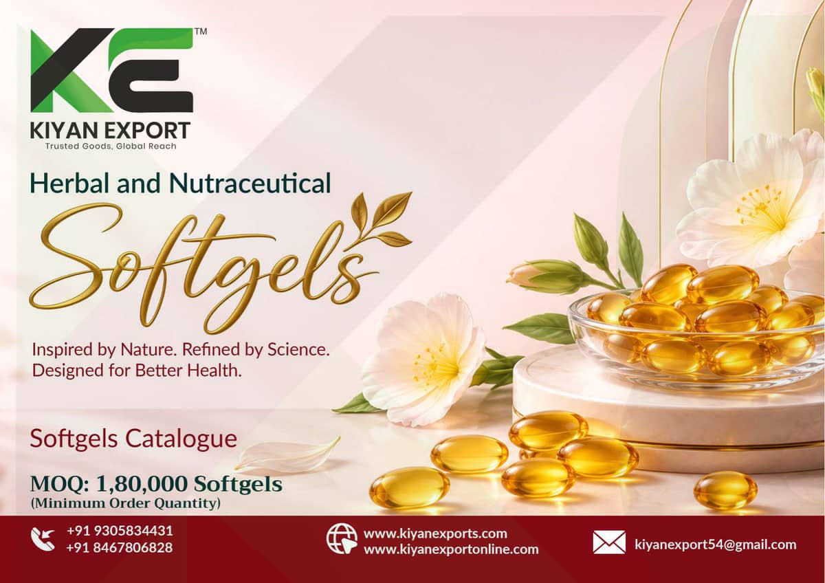 Softgels Catalogue Page 1 Preview