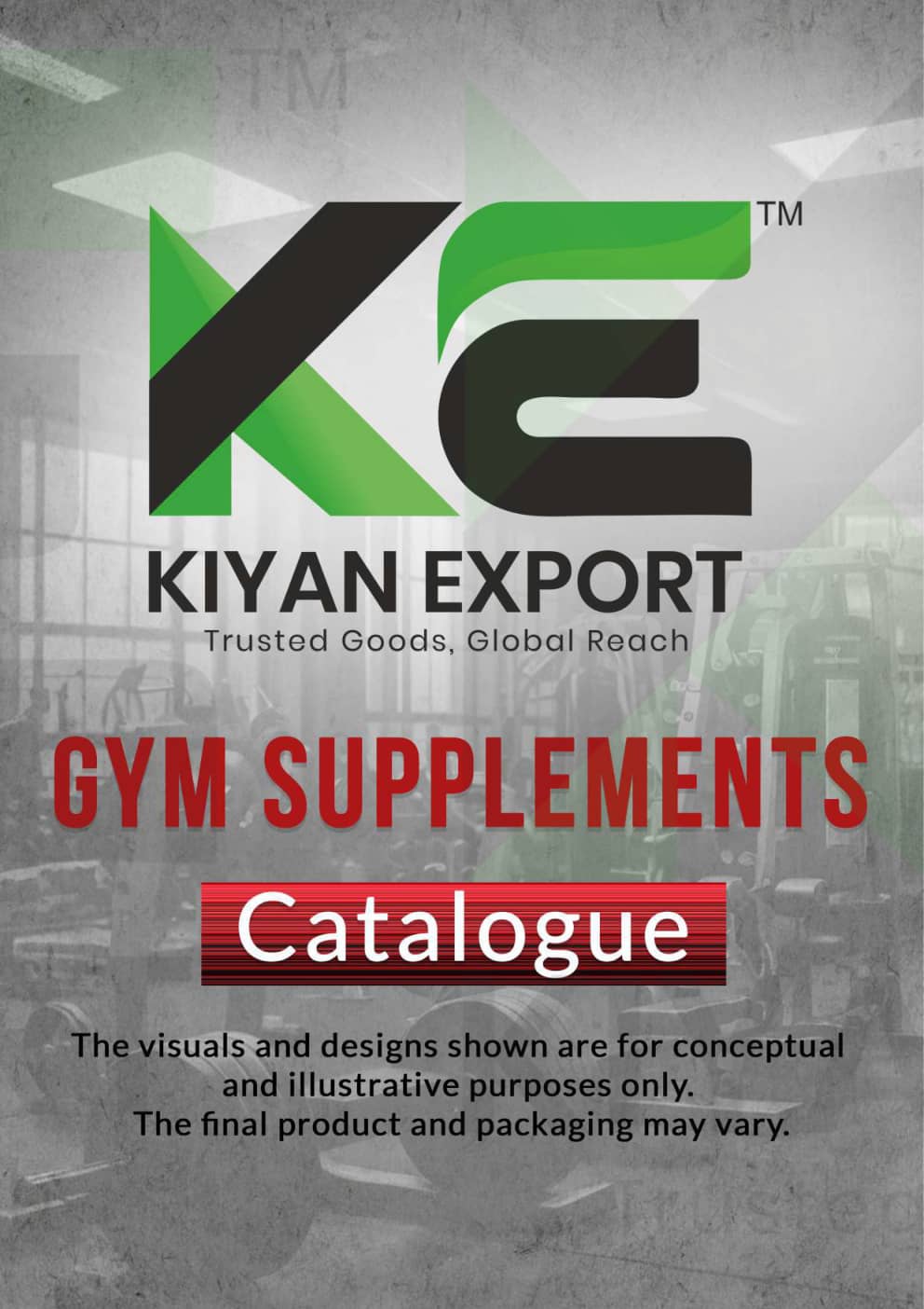 Gym Supplements Catalogue Page 1 Preview